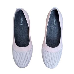 allbirds Women's Light Pink Knit Flats